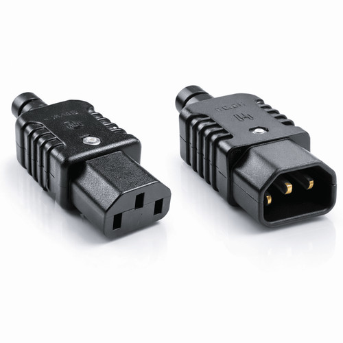 C13 c14 rewireable iec - iec, male