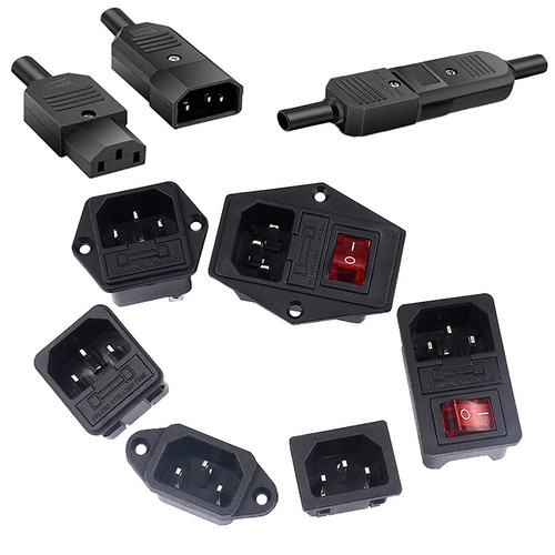 Iec mains power plug - power,