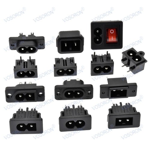 5pcs iec 320 power inlet - iec,