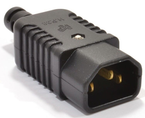 Rewireable iec c14 male - c14, plug