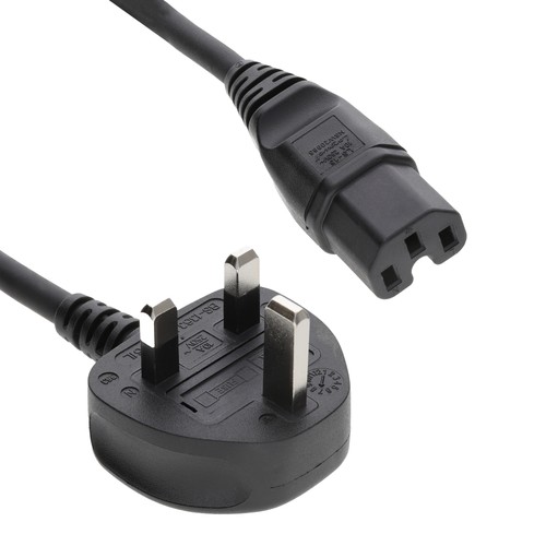 Power cord plug to - 2m, uk