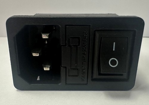 Iec c14 inlet - inlet, mount
