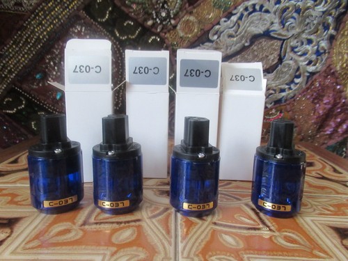Four transparent blue iec - ,
