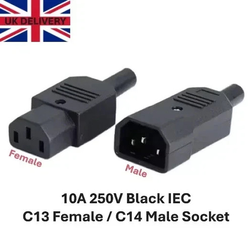 Rewireable iec c13 female - rewireable,