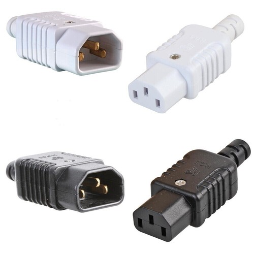 Rewireable iec c13 - c13, female