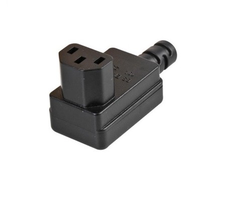 Right angle c13 iec connector - angle,